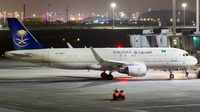 HZ-AS57:Airbus A320-200:Saudia